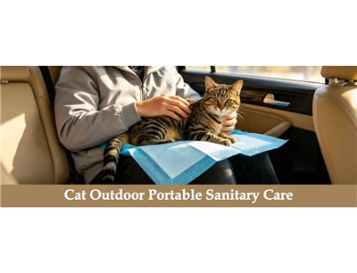 Cuidado sanitario portátil para exteriores para gatos