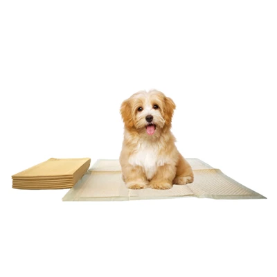 Almohadillas desechables de entrenamiento para cachorros de tejido de bambú